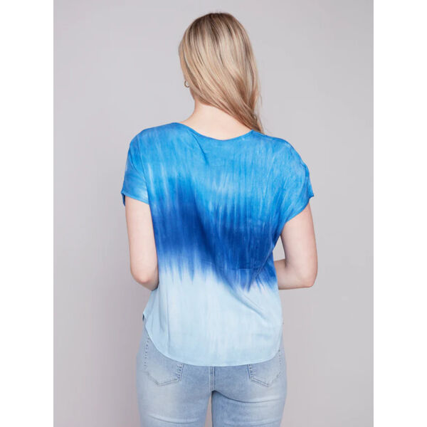 Charlie B Tie Dye Dolman Top Womens