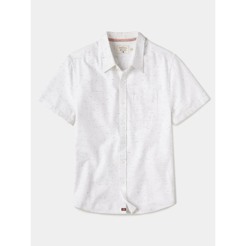 The Normal Brand Freshwater Short-Sleeve Button Up Mens image number 0