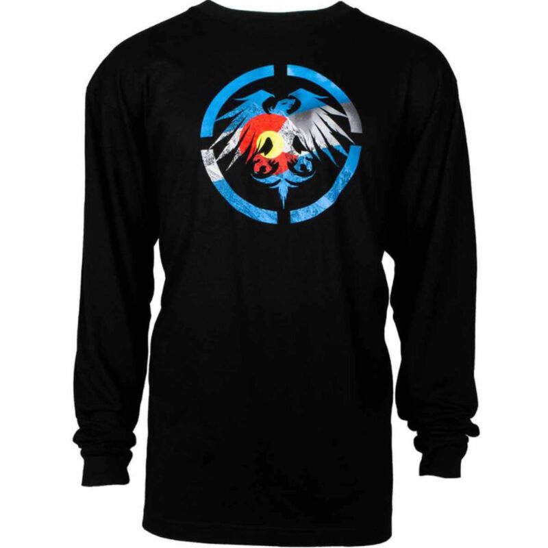 Never Summer Colorado Heritage Long Sleeve T-Shirt - Mens image number 0
