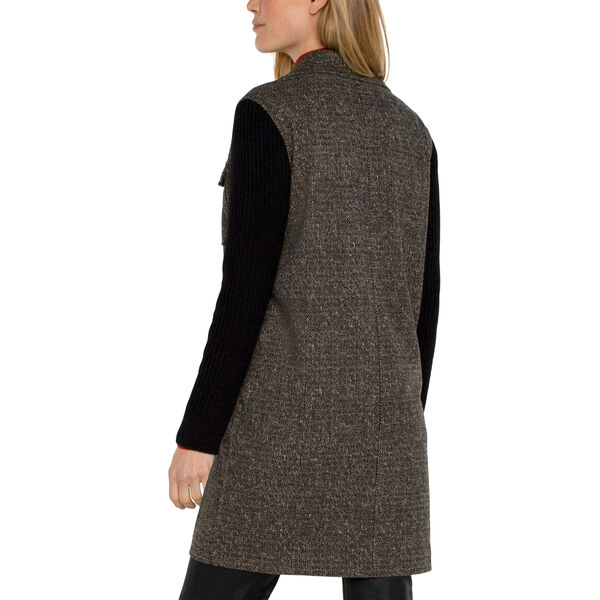 Liverpool Coatigan w/ Sweater Sleeves Womens