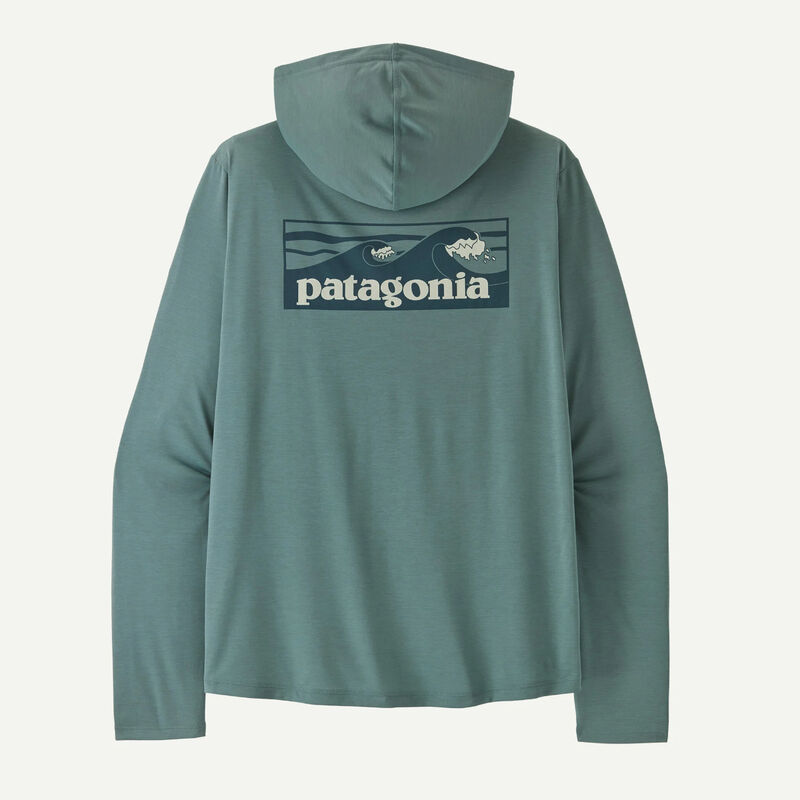 Patagonia Capilene&reg; Cool Daily Hoodie Mens - Boardshort Logo image number 3