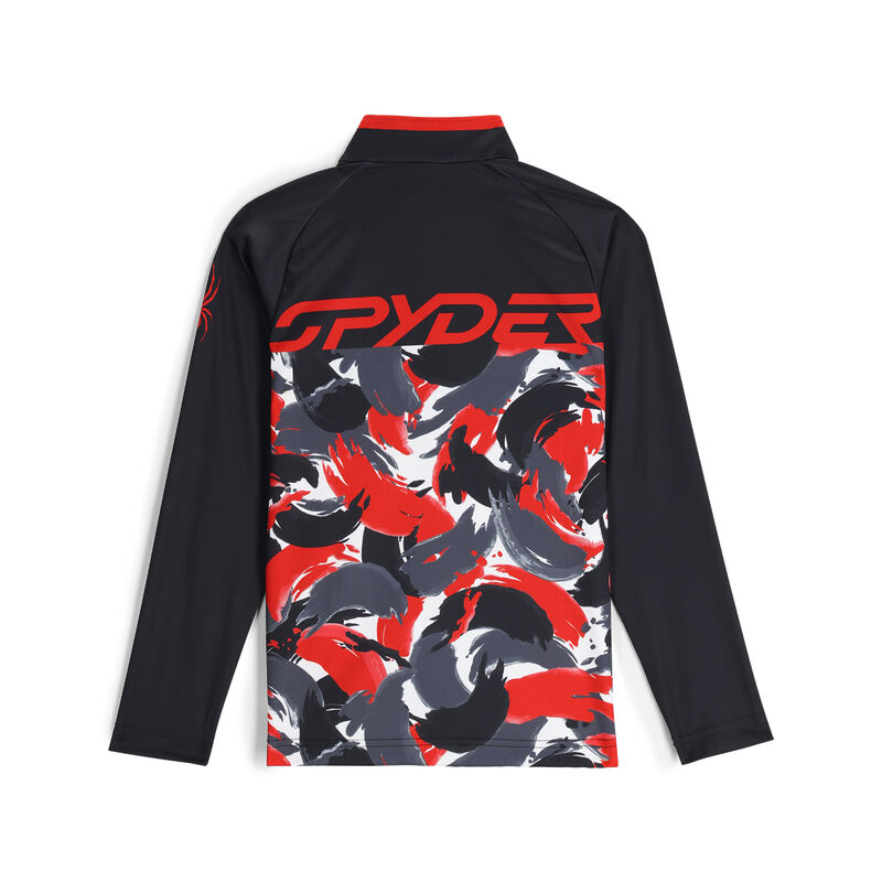 Spyder Camo Half Zip Junior Boys image number 1