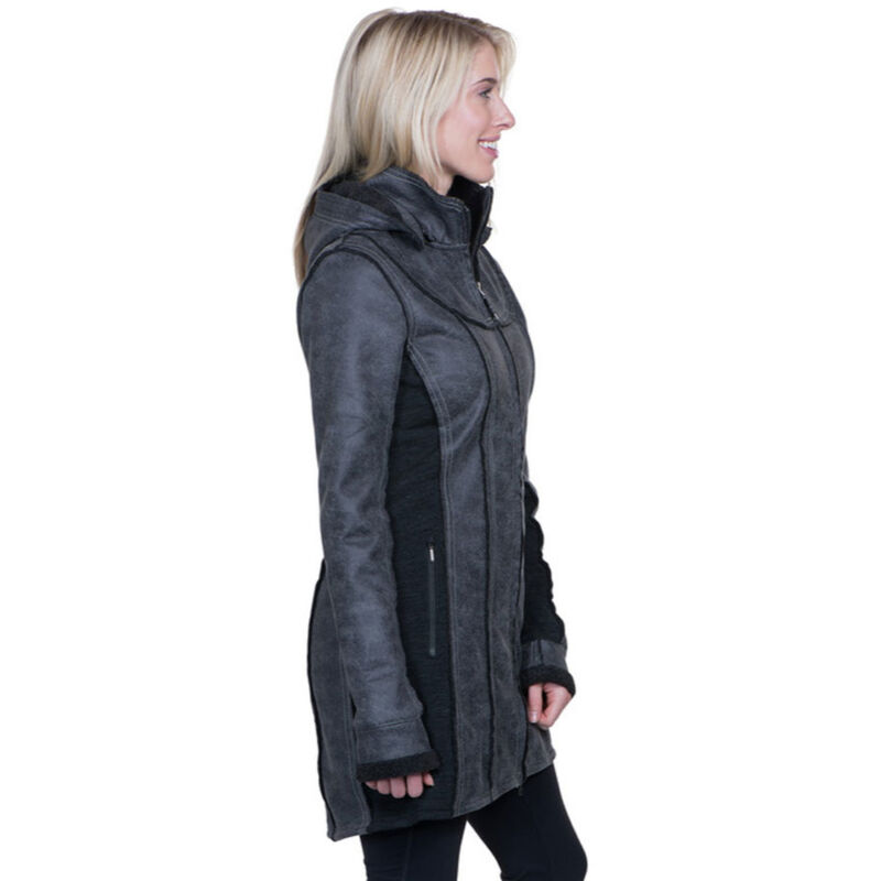 Kuhl Dani Sherpa Trench Jacket Womens image number 1
