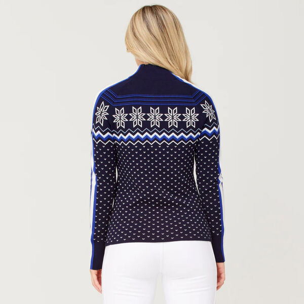 Krimson Klover Snowhut Zip Neck Sweater Womens