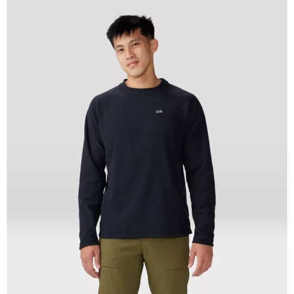 Mountain Hardwear Summit Grid Long Sleeve Crew Mens