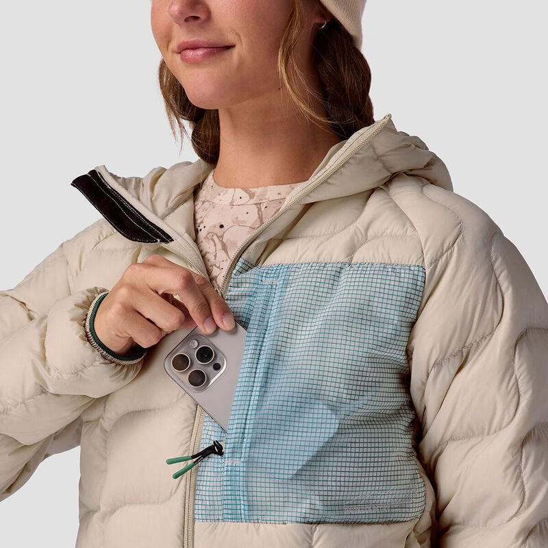 Backcountry Waas ALLIED Down Hooded Jacket Womens image number 2