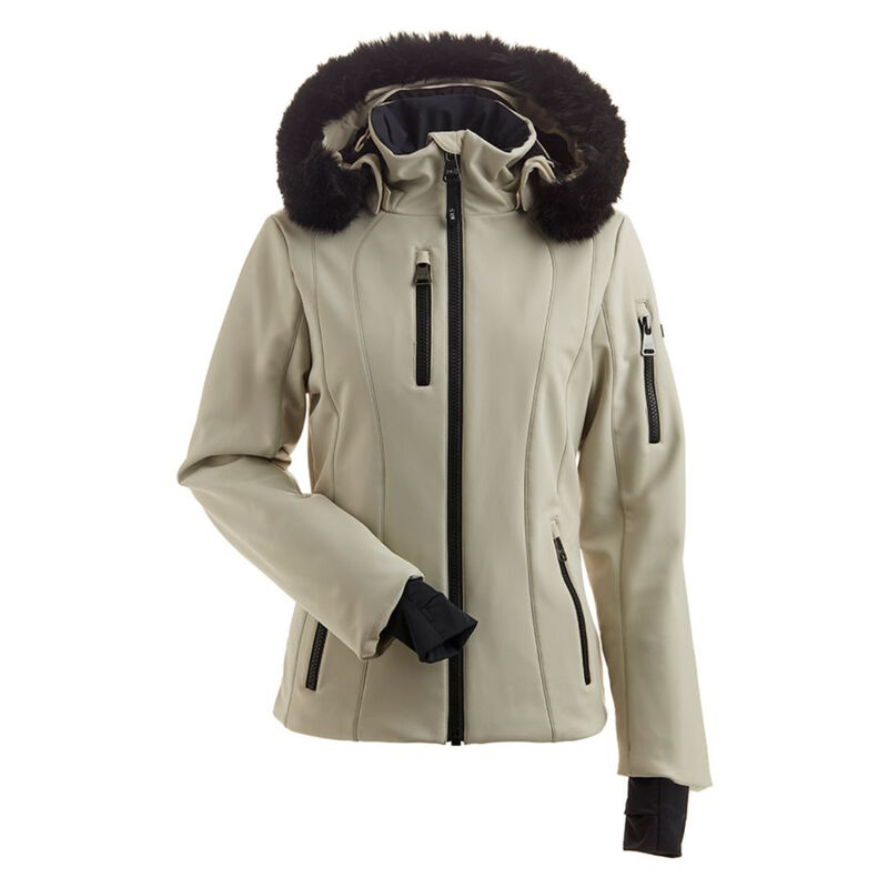 Nils Lillehammer Faux Fur Jacket Womens image number 0