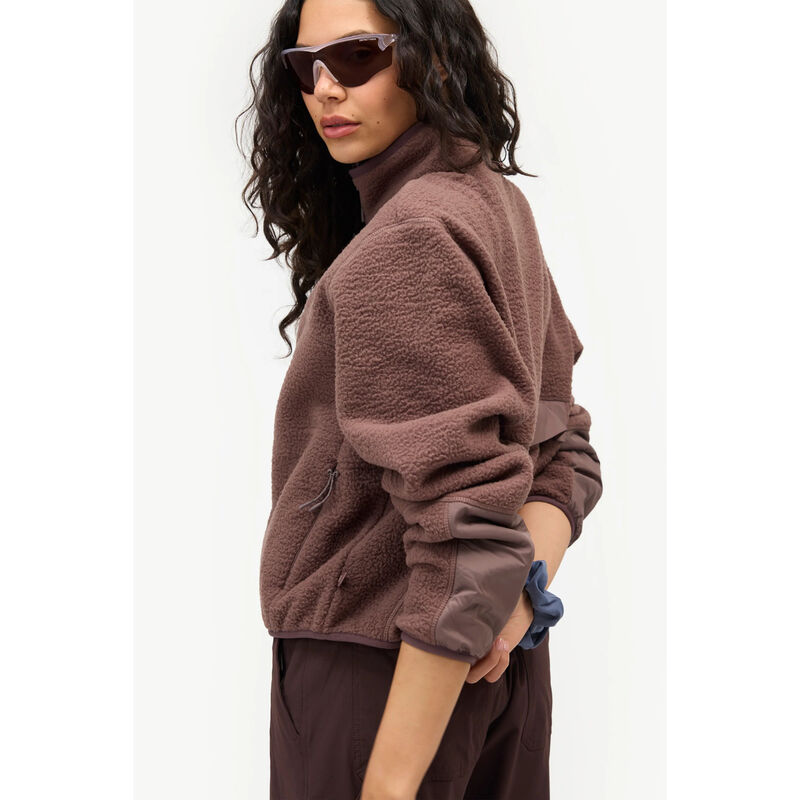 Halfdays Chapelle Fleece Jacket Womens image number 2