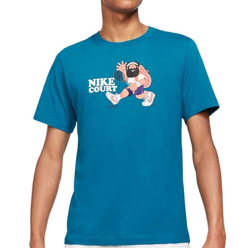NikeCourt Slam Tennis T-shirt Mens image number 0