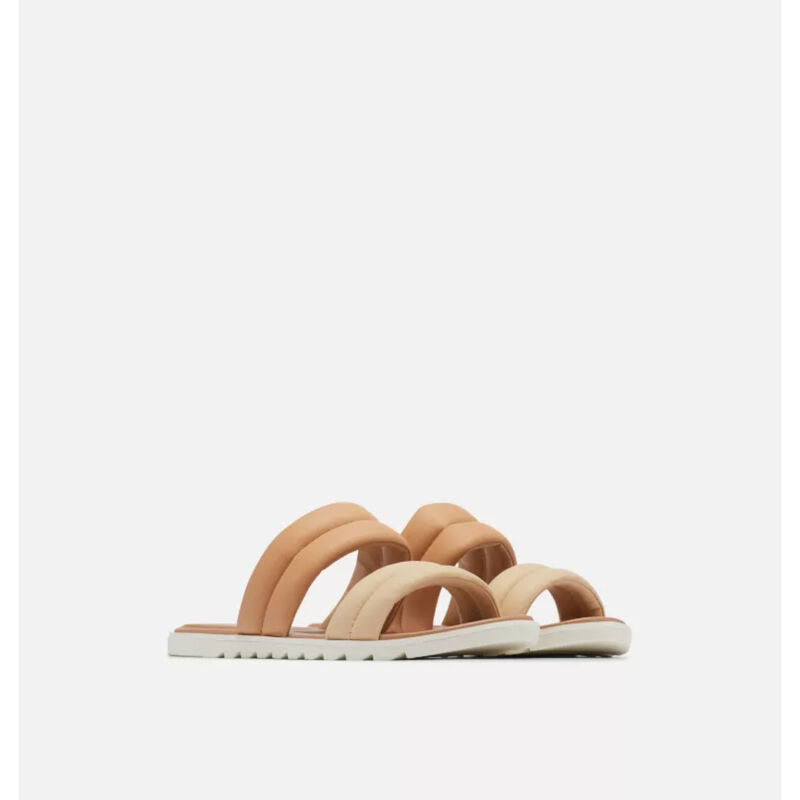 Sorel Ella II Puff Slide Sandals Womens image number 0