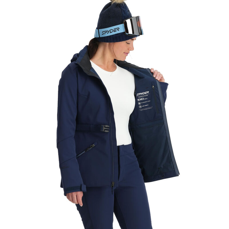 Spyder Glacial Softshell Jacket Womens image number 2