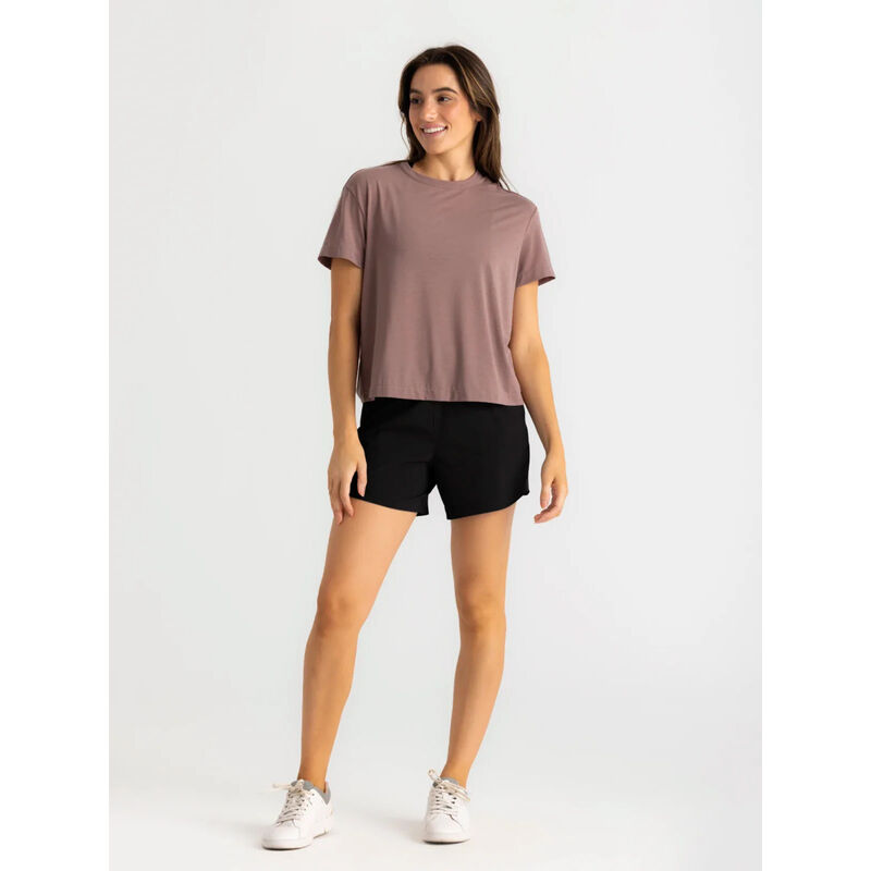 Free Fly Bamboo-Lined Active Breeze 5" Shorts Womens image number 2