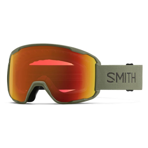 Smith Preview Goggles + ChromaPop Everyday Red Mirror Lens