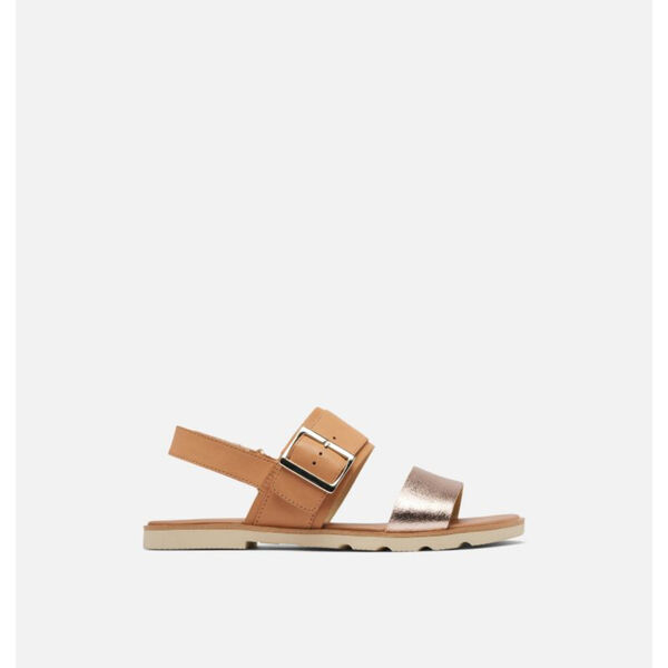 Sorel Ella III Slingback Flat Sandals Womens