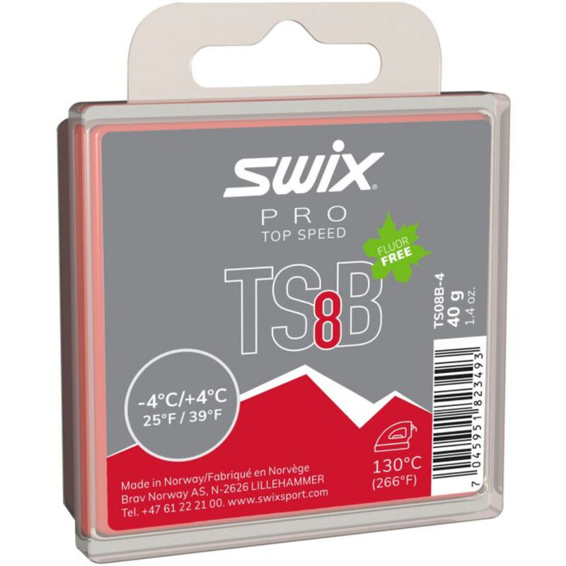 Swix TS8 Black 40G Wax image number 0