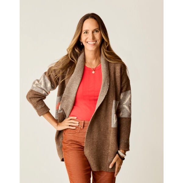 Carve Designs Priya Jacquard Topper Womens