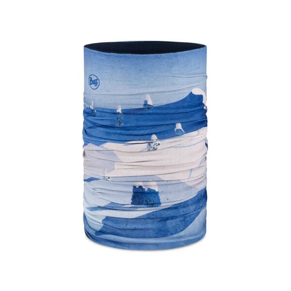 Buff Polar Reversible Neckwear - Ilken Blue