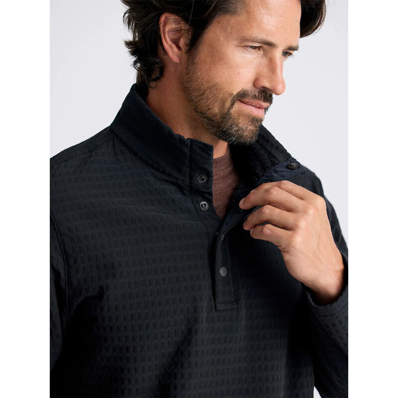 Free Fly Gridback Fleece Snap Pullover Mens image number 2