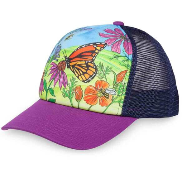 Sunday Afternoons Butterfly and Bees Trucker Hat Kids