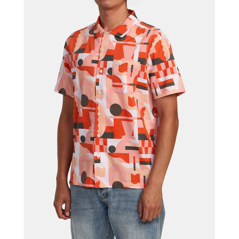RVCA Jesse Brown Short-Sleeve Shirt Mens image number 2