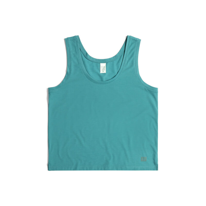 Topo Designs Global Flip Reverse Tek Tank Womens image number 0