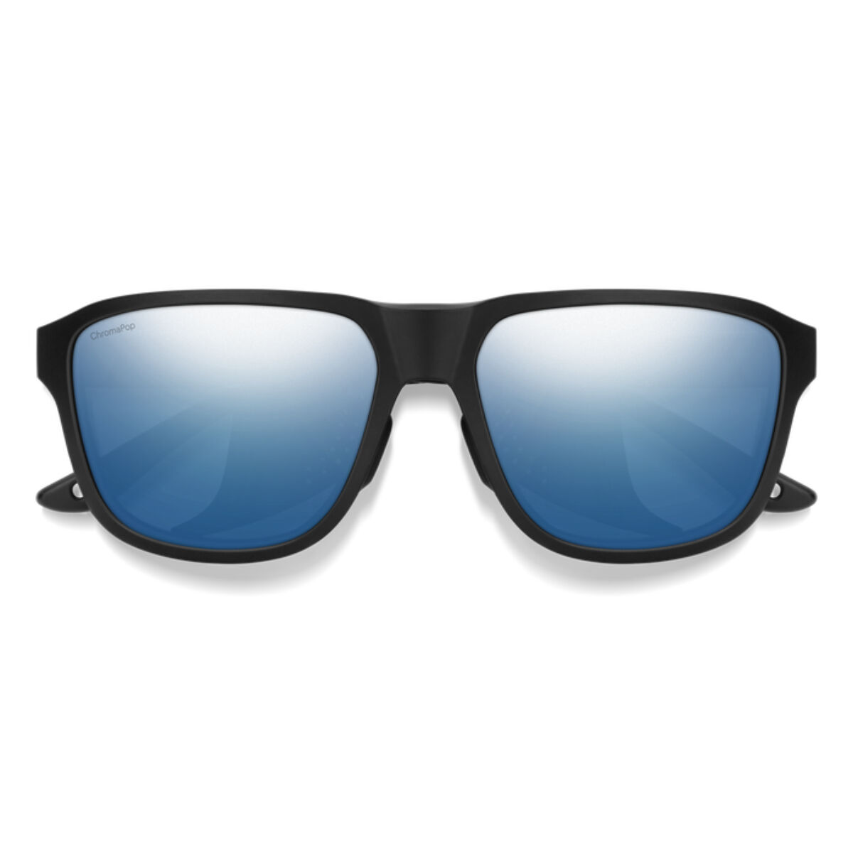 Smith Embark Sunglasses Matte Black + ChromaPop Polarized Blue