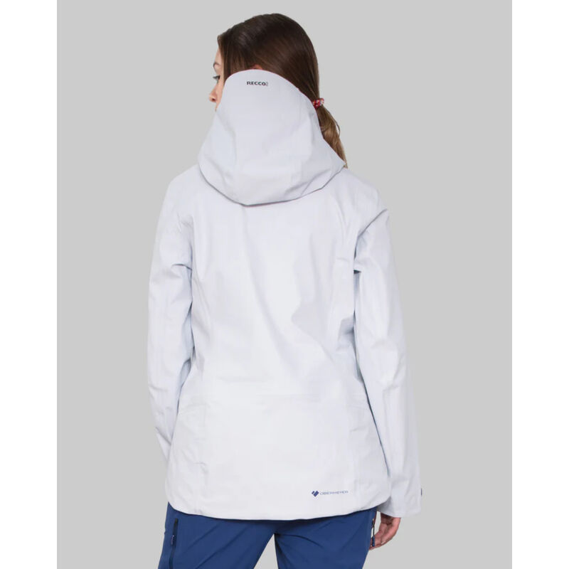 Veste Softshell Imperméable Obermeyer Fusions - 'Mercury' Blanc - Taille M - Neuf Avec étiquettes