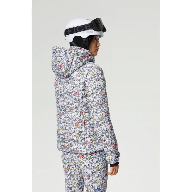Bogner Fire + Ice Saelly Print Ski Jacket Womens image number 4