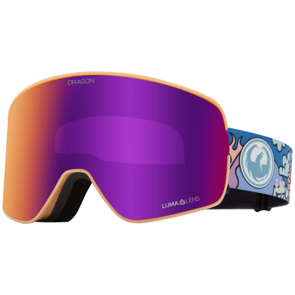 Dragon NFX2 Goggle + Lumalens Purple Ion Lens