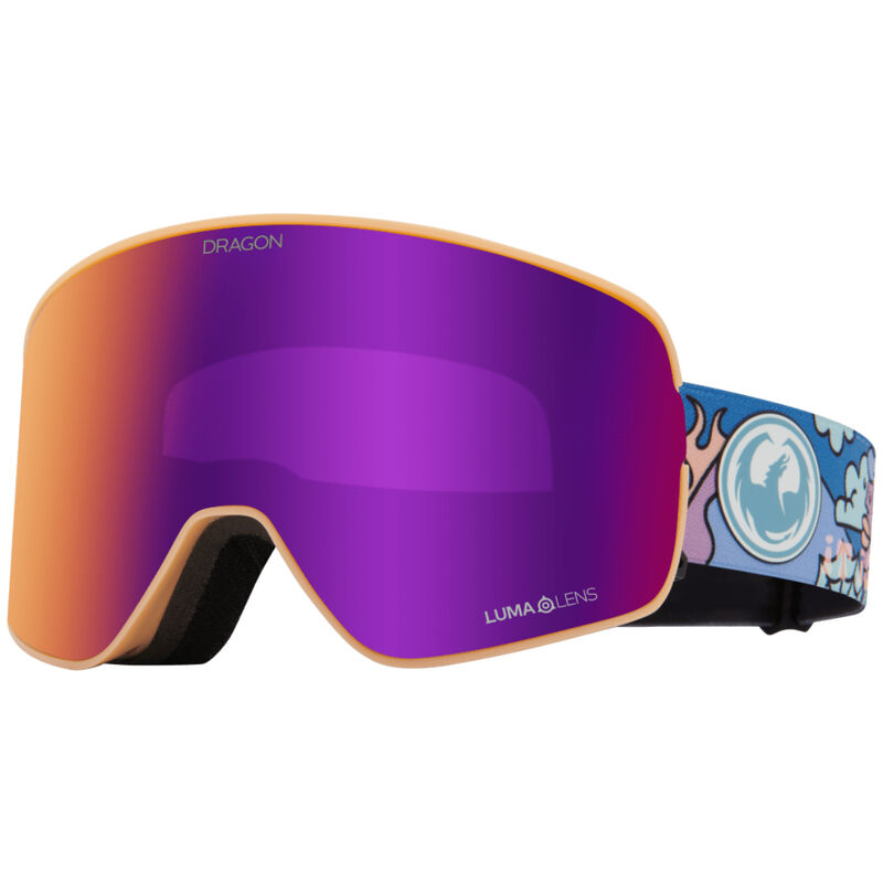 Dragon NFX2 Goggle + Lumalens Purple Ion Lens image number 0