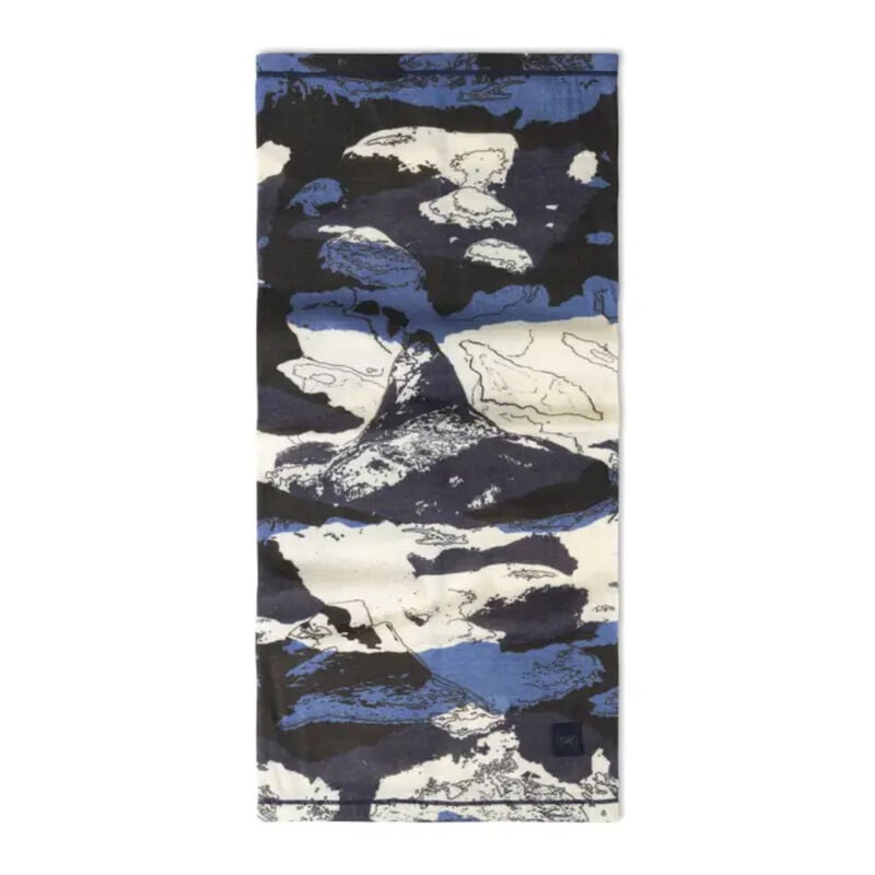 Buff Merino Lightweight Prints Neckwear - Esyr Blue image number 1
