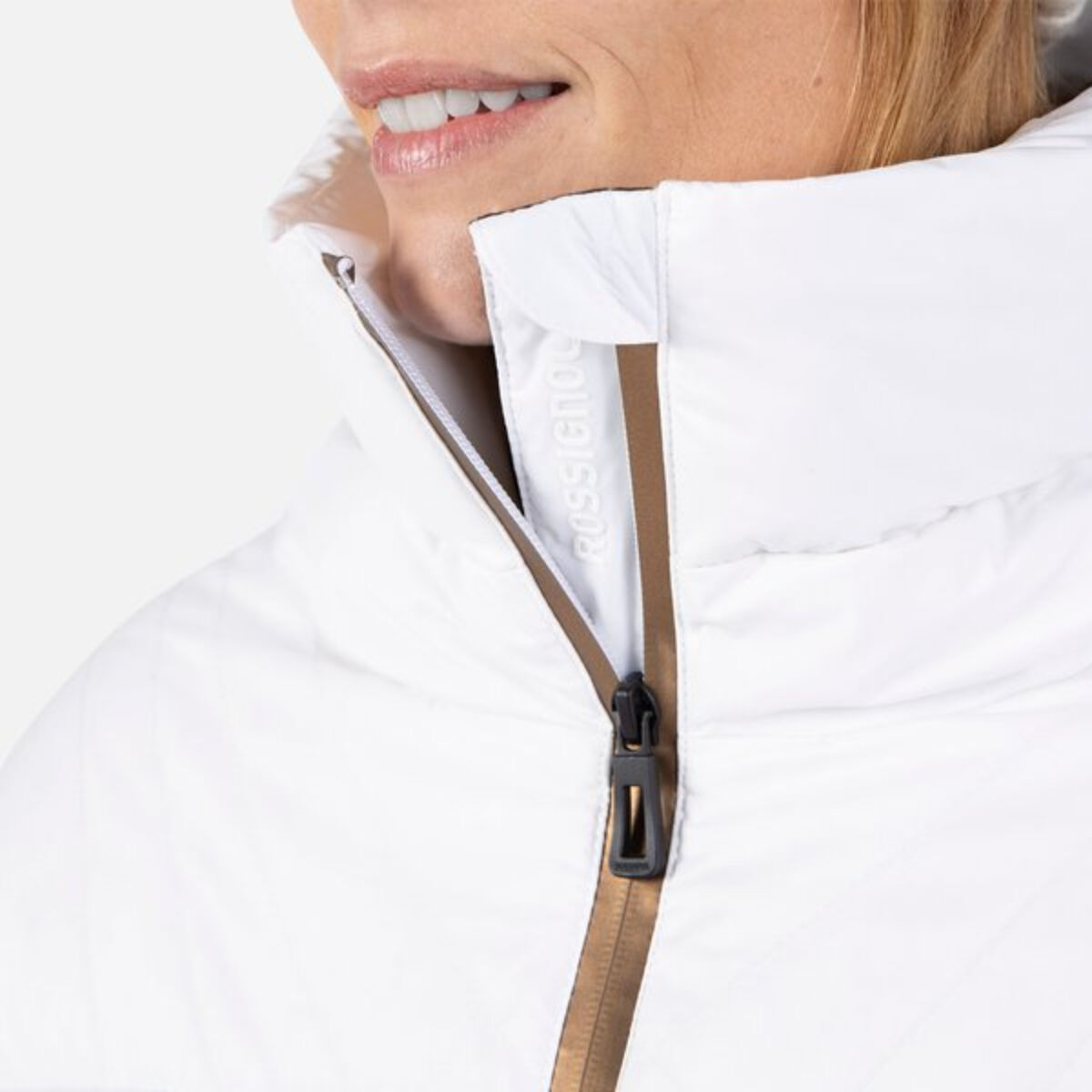 ROSSIGNOL ジャケット 灰 & パンツ 白　④ Rossignol Ventina Bomber Down Ski Jacket Womens | Christy Sports