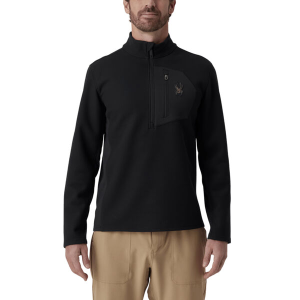 Spyder Bandit Sweater Fleece Quarter Zip Mens