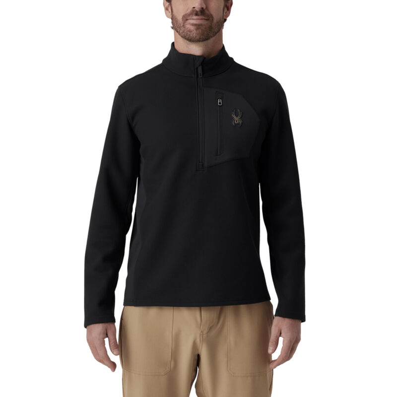 Spyder Bandit Sweater Fleece Quarter Zip Mens image number 0