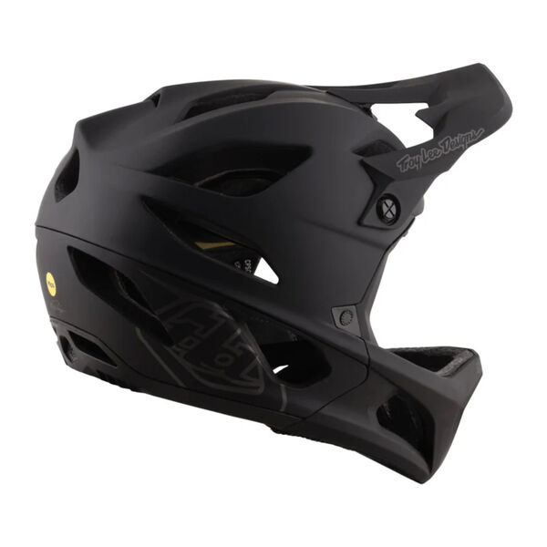 Troy Lee Stage Bike Helmet - Drone Black
