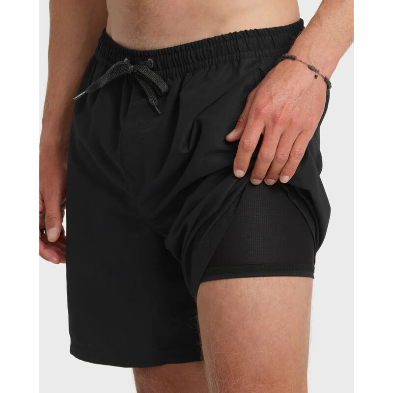 Quiksilver Everyday Solid 17" Swim Trunks Mens image number 2