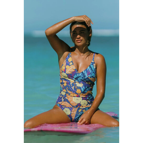 Tribal Flatten-It One Piece Swimsuit Womens