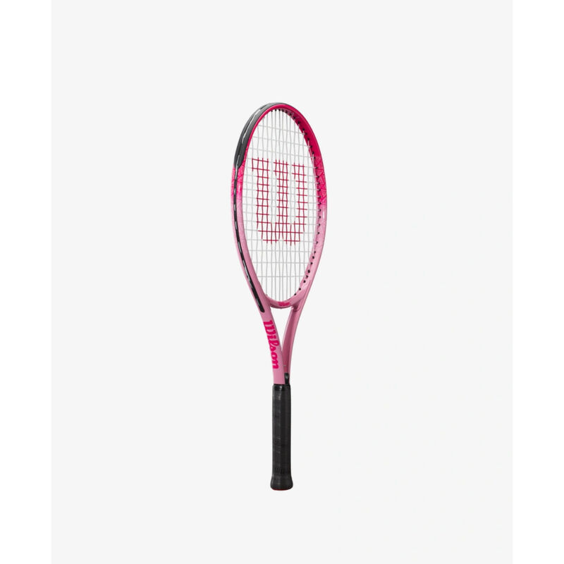 Wilson Burn Pink 25'' Pre-Strung Tennis Racket Juniors image number 1