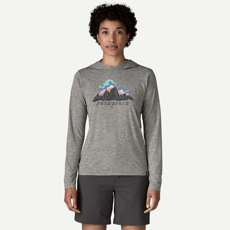 Patagonia Capilene Cool Daily Hoodie Fitz Roy Nimbus image number 1