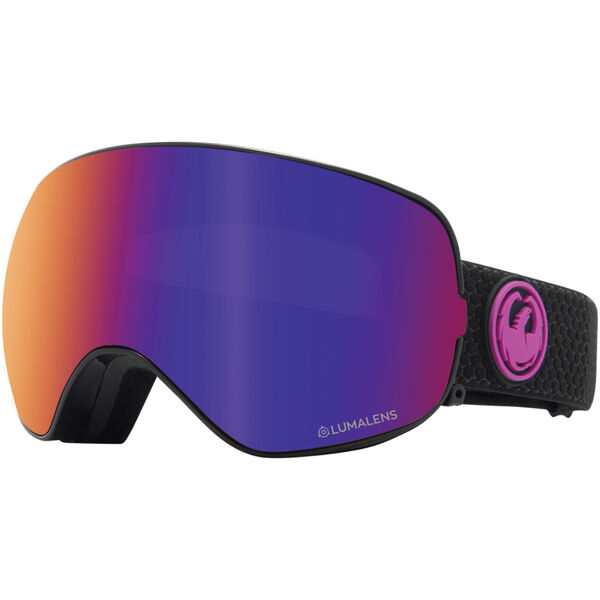 Dragon X2S Goggles + Lumalens Purple Ionized & Lumalens Amber Lens