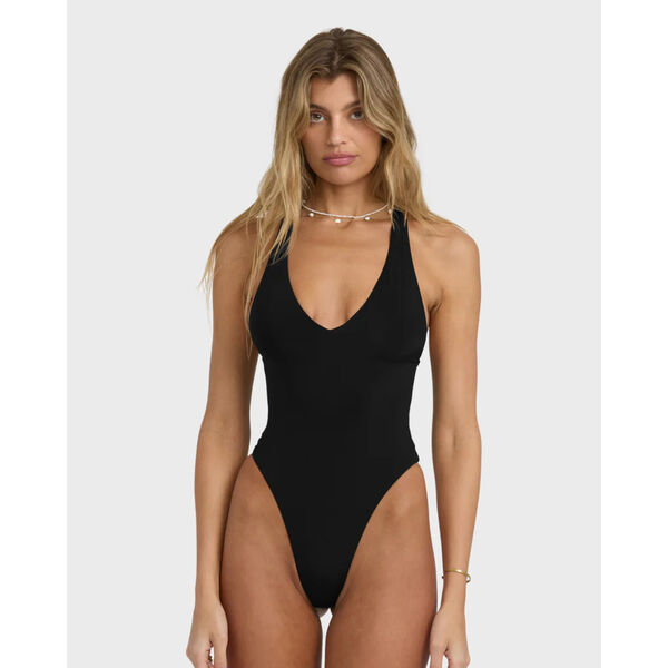 Billabong Sol Searcher Halter One-piece Swimsuit Womens