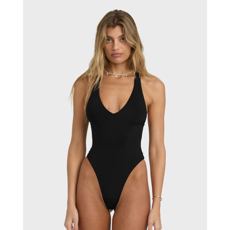 Billabong Sol Searcher Halter One-piece Swimsuit Womens image number 0