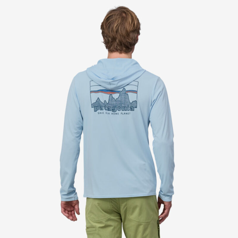 Patagonia Capilene® Cool Daily Graphic Hoodie Mens image number 3