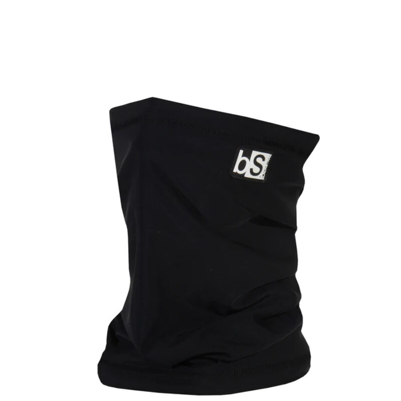 Black Strap Dual Layer Tube Neck Warmer image number 0