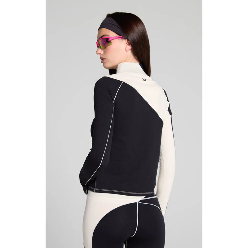 Seniq Wool Sculpt Merino Baselayer Mock Neck Top Womens image number 1