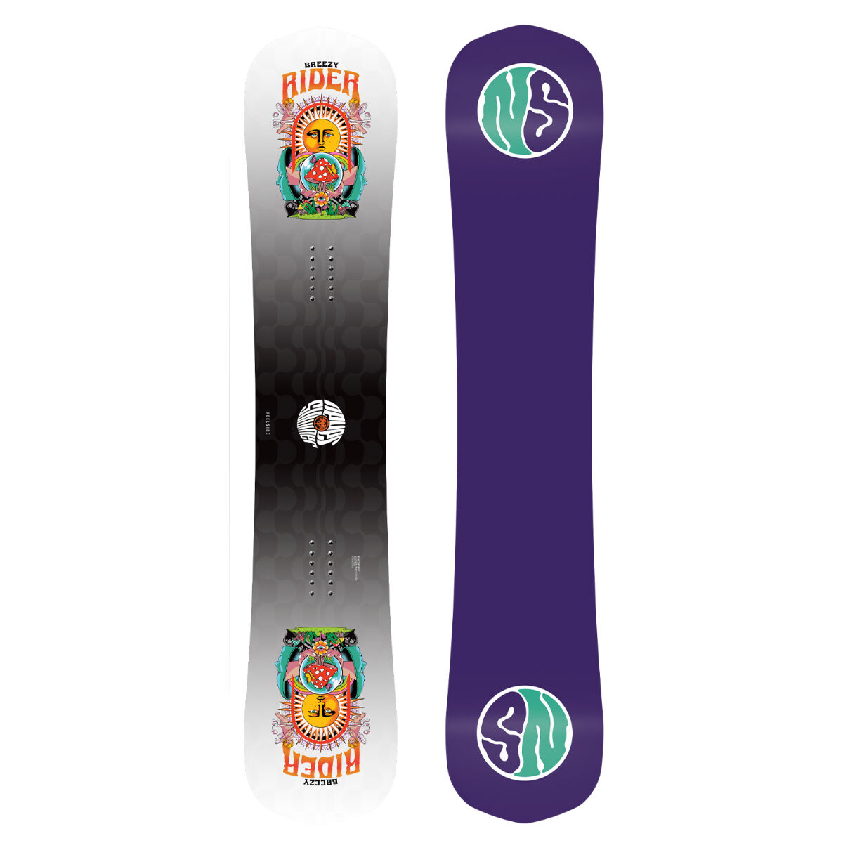 【新品】24-25 NEVER SUMMER BREEZY RIDER 142 Never Summer Breezy Rider Snowboard Womens | Christy Sports