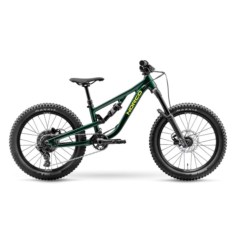 Norco Fluid FS Youth 20 Trail Bike - Dark Metallic Green image number 0