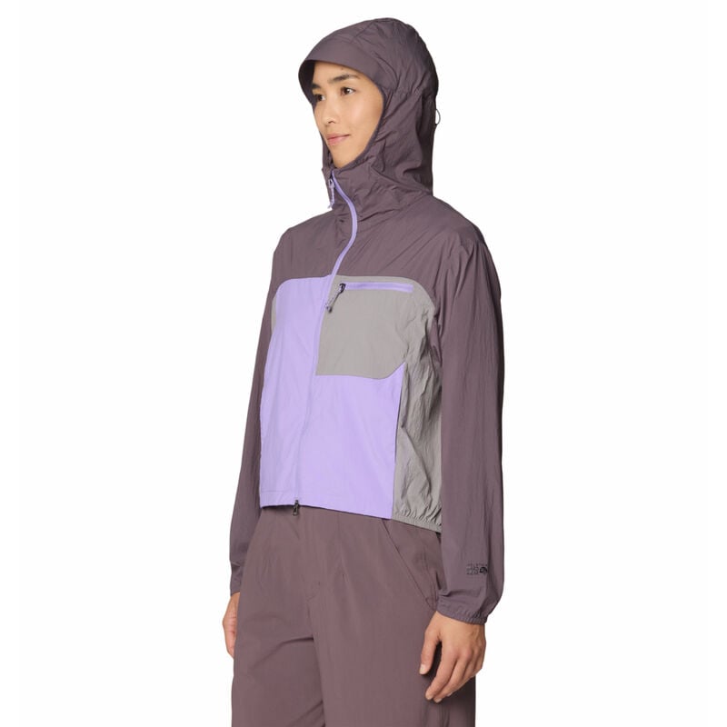 Mountain Hardwear Wind Veil Hooded Jacket Womens image number 1