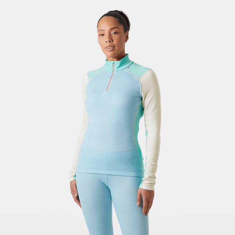 Helly Hansen Lifa Merino Midweight 1/2 Zip Womens image number 2
