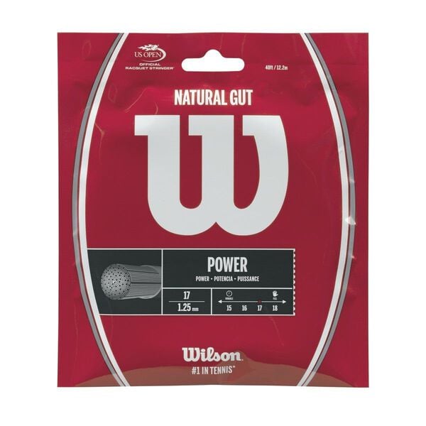Wilson Natural Gut Power 17 Tennis String
